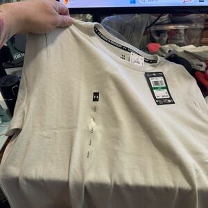 Under Armour Branded Heavyweight Loose Fit Short Sleeve T-Shirt